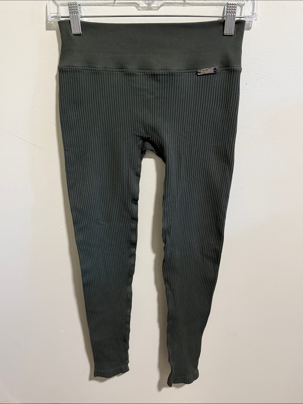 Bombshell Sportswear Ribbed Leggings Size Medium